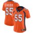 Nike Denver Broncos #55 Bradley Chubb Orange Team Color Womens Stitched NFL Vapor Untouchable Limited Jersey