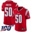 Nike New England Patriots #50 Chase Winovich Red Mens Stitched NFL Limited Inverted Legend 100th Season Jersey