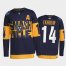 Adidas Nashville Predators #14 Mattias Ekholm Mens 2022 Stadium Series Authentic NHL Jersey – Navy Mens