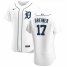 Detroit Tigers #17 GTampa Bay Rayson Greiner Mens Nike White Home 2020 Authentic Player MLB Jersey