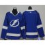 Adidas Tampa Bay Lightning Blank Blue Home Authentic Womens Stitched NHL Jersey