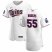 Minnesota Twins #55 Taylor Rogers Mens Nike White Home 2020 60th Season Authentic Team MLB Jersey