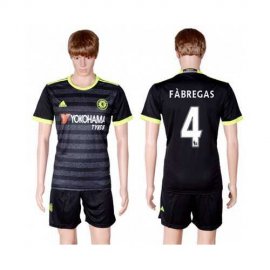 Chelsea #4 Fabregas Away Soccer Club Jersey