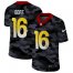 Los Angeles Rams #16 Jared Goff Mens Nike 2020 Black CAMO Vapor Untouchable Limited Stitched NFL Jersey