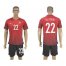 Turkey #22 Oztekin Home Soccer Country Jersey