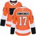 Adidas Philadelphia Flyers #17 Wayne Simmonds Orange Home Authentic Womens Stitched NHL Jersey
