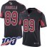 Nike Arizona Cardinals #89 Andy Isabella Black Mens Stitched NFL Limited Rush 100th Season Jersey