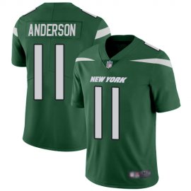 Nike New York Jets #11 Robby Anderson Green Team Color Mens Stitched NFL Vapor Untouchable Limited Jersey