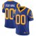 Nike Los Angeles Rams Customized Royal Blue Alternate Stitched Vapor Untouchable Limited Mens NFL Jersey