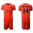 Paris Saint-Germain #14 Juan Bernat Away Jordan Soccer Club Jersey
