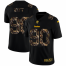 Pittsburgh Steelers #90 T.J. Watt Mens Black Nike Flocked Lightning Vapor Limited NFL Jersey