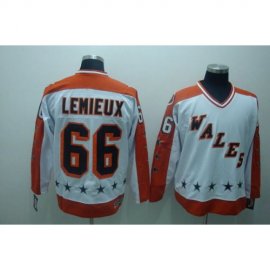 Pittsburgh Penguins #66 Mario Lemieux Stitched White CCM All-Star NHL Jersey