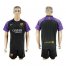 Barcelona Blank Black Goalkeeper Soccer Club Jersey