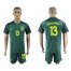 Brazil #13 Marquinhos Away Soccer Country Jersey