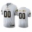 Seattle Seahawks Custom Mens Nike White Golden Edition Vapor Limited NFL 100 Jersey