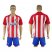 Atletico Madrid Blank Home Soccer Club Jersey