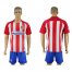 Atletico Madrid Blank Home Soccer Club Jersey