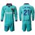 Barcelona #21 F.De Jong Third Long Sleeves Soccer Club Jersey