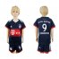 Bayern Munchen #9 Lewandowski Away Kid Soccer Club Jersey