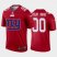 New York Giants Custom Red Mens Nike Big Team Logo Vapor Limited NFL Jersey