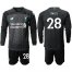 Liverpool #28 Ings Third Long Sleeves Soccer Club Jersey