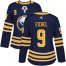 Adidas Buffalo Sabres #9 Jack Eichel Navy Blue Home Authentic Womens Stitched NHL Jersey