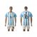 Argentina #16 Ro Jo Home Soccer Country Jersey