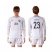 France #23 Costil White Goalkeeper Long Sleeves Soccer Country Jersey