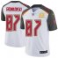 Nike Tampa Bay Buccaneers #87 Rob Gronkowski White Mens Super Bowl LV Champions Patch Stitched NFL Vapor Untouchable Limited Jersey