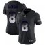 Nike Baltimore Ravens #8 Lamar Jackson Black Womens Stitched NFL Vapor Untouchable Limited Smoke Fashion Jersey