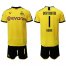 Dortmund #1 Burki Home Soccer Club Jersey