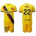 Barcelona #22 Vidal Away Soccer Club Jersey