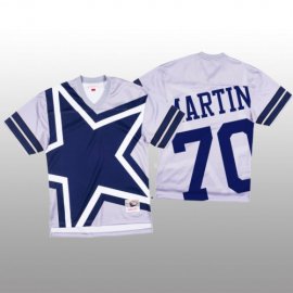 NFL Dallas Cowboys #70 Zack Martin White Mens Mitchell & Nell Big Face Fashion Limited NFL Jersey