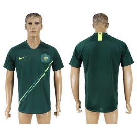 Australia Blank Away Soccer Country Jersey
