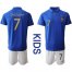 France #7 Griezmann 100th Anniversary Edition Kid Soccer Country Jersey