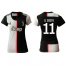 Womens Juventus #11 D.Costa Home Soccer Club Jersey
