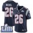 Nike New England Patriots #26 Sony Michel Navy Blue Team Color Super Bowl LIII Bound Youth Stitched NFL Vapor Untouchable Limited Jersey