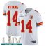 Nike Kansas City Chiefs #14 Sammy Watkins White Super Bowl LIV 2020 Mens Stitched NFL Vapor Untouchable Limited Jersey
