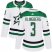 Adidas Dallas Stars #3 John Klingberg White Road Authentic Womens Stitched NHL Jersey