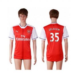Arsenal #35 Zelalem Home Soccer Club Jersey