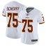 Nike Washington Football Team #75 Brandon Scherff White Womens Stitched NFL Vapor Untouchable Limited Jersey