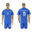 France #11 Martial Home Soccer Country Jersey