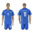 France #11 Martial Home Soccer Country Jersey
