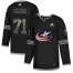 Adidas Columbus Blue Jackets #71 Nick Foligno Black Authentic Classic Stitched NHL Jersey