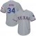 Texas Rangers #34 Nolan Ryan Grey Cool Base Stitched Youth MLB Jersey