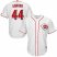 Cincinnati Reds #44 Aristides Aquino White Cool Base Stitched Youth MLB Jersey