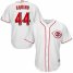 Cincinnati Reds #44 Aristides Aquino White Cool Base Stitched Youth MLB Jersey
