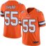 Nike Denver Broncos #55 Bradley Chubb Orange Mens Stitched NFL Limited Rush Jersey