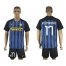 Inter Milan #17 Kuzmanovic Home Soccer Club Jersey