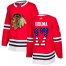 Adidas Chicago Blackhawks #17 Lance Bouma Red Home Authentic USA Flag Stitched NHL Jersey